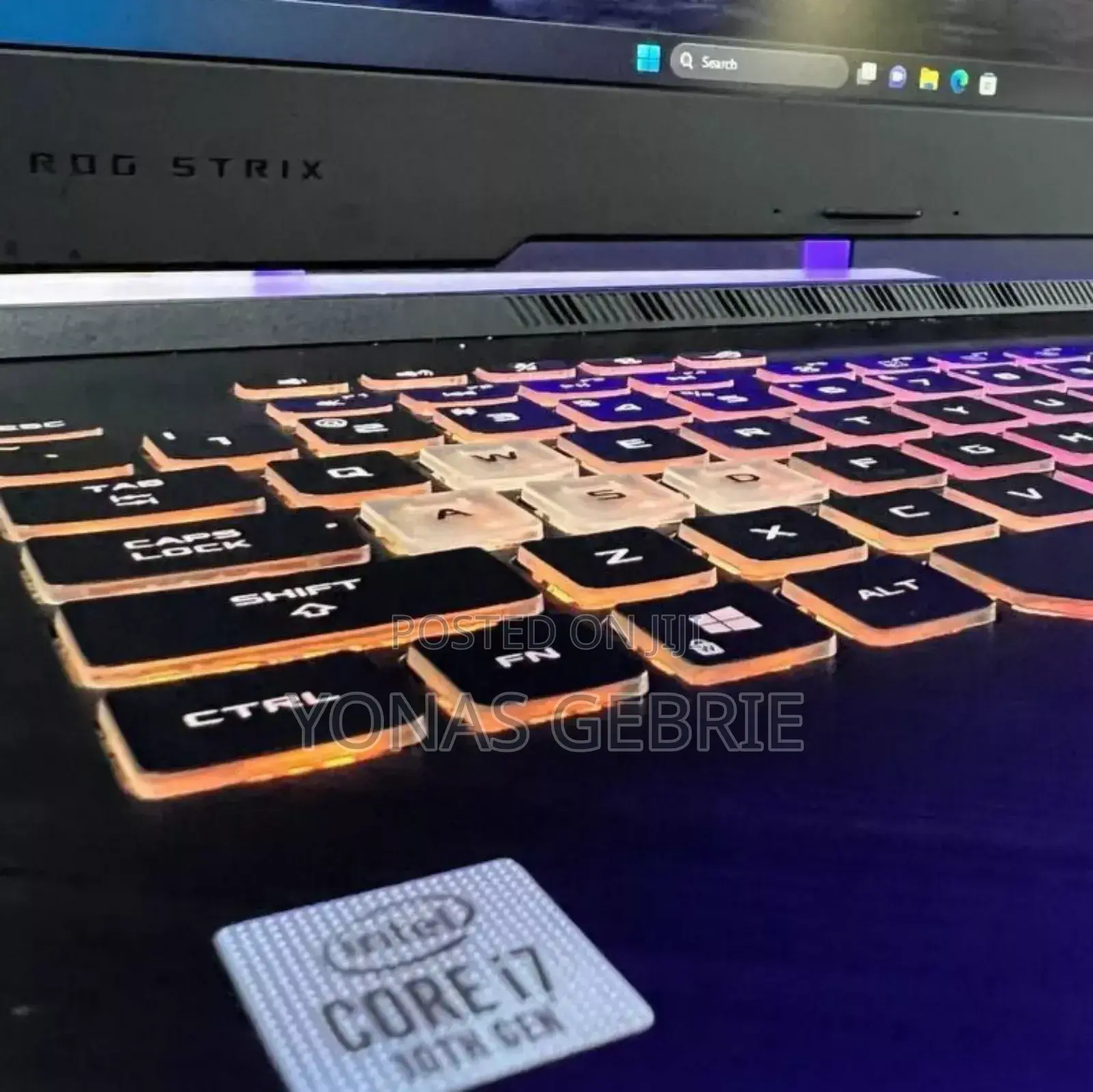 New Laptop Asus ROG Strix G15 G512 16GB Intel Core I7 SSD 1T