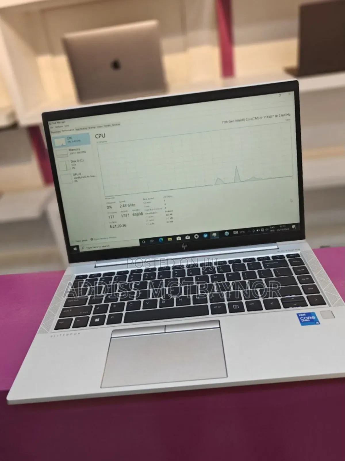 New Laptop HP EliteBook 840 16GB Intel Core I5 SSD 512GB