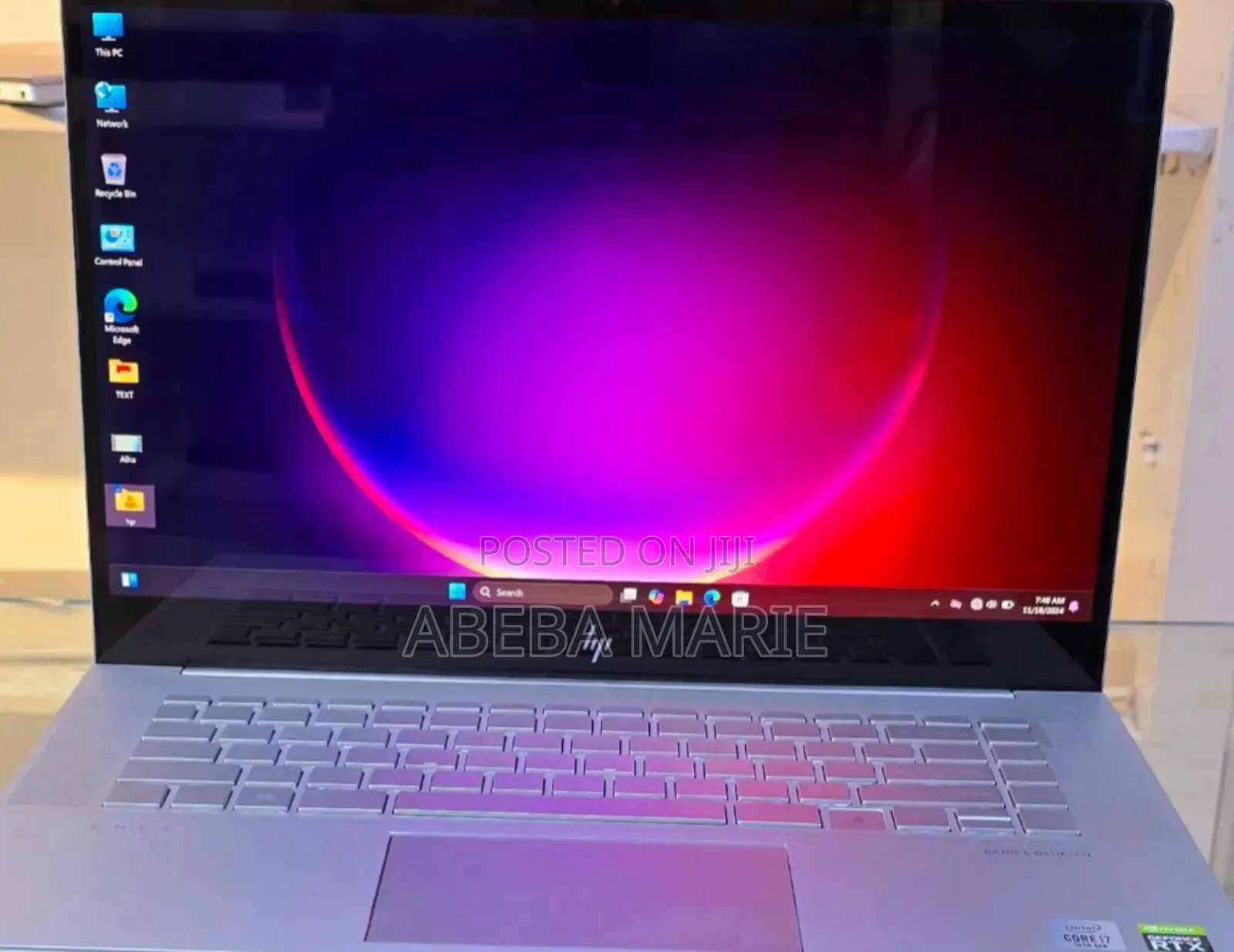 New Laptop HP Envy Pro 16GB Intel Core I7 SSD 512GB