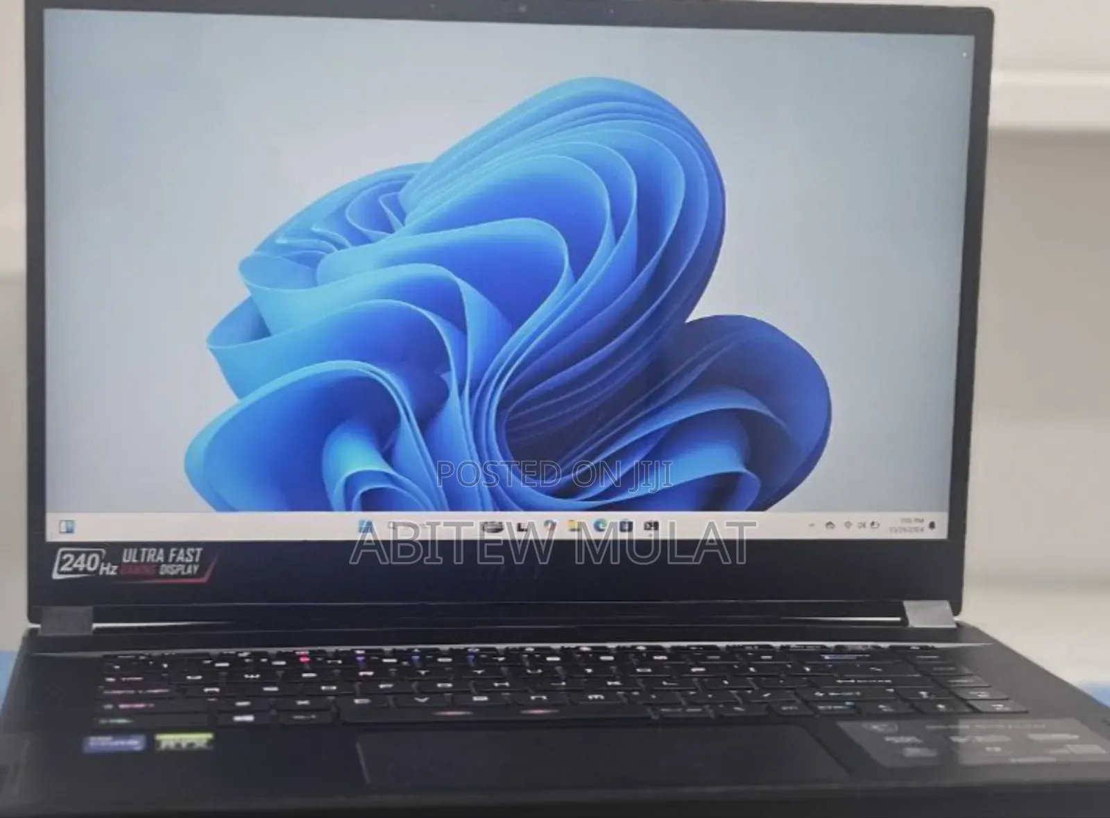 New Laptop MSI GS66 Stealth 10SGS 16GB Intel Core I7 SSD 1T