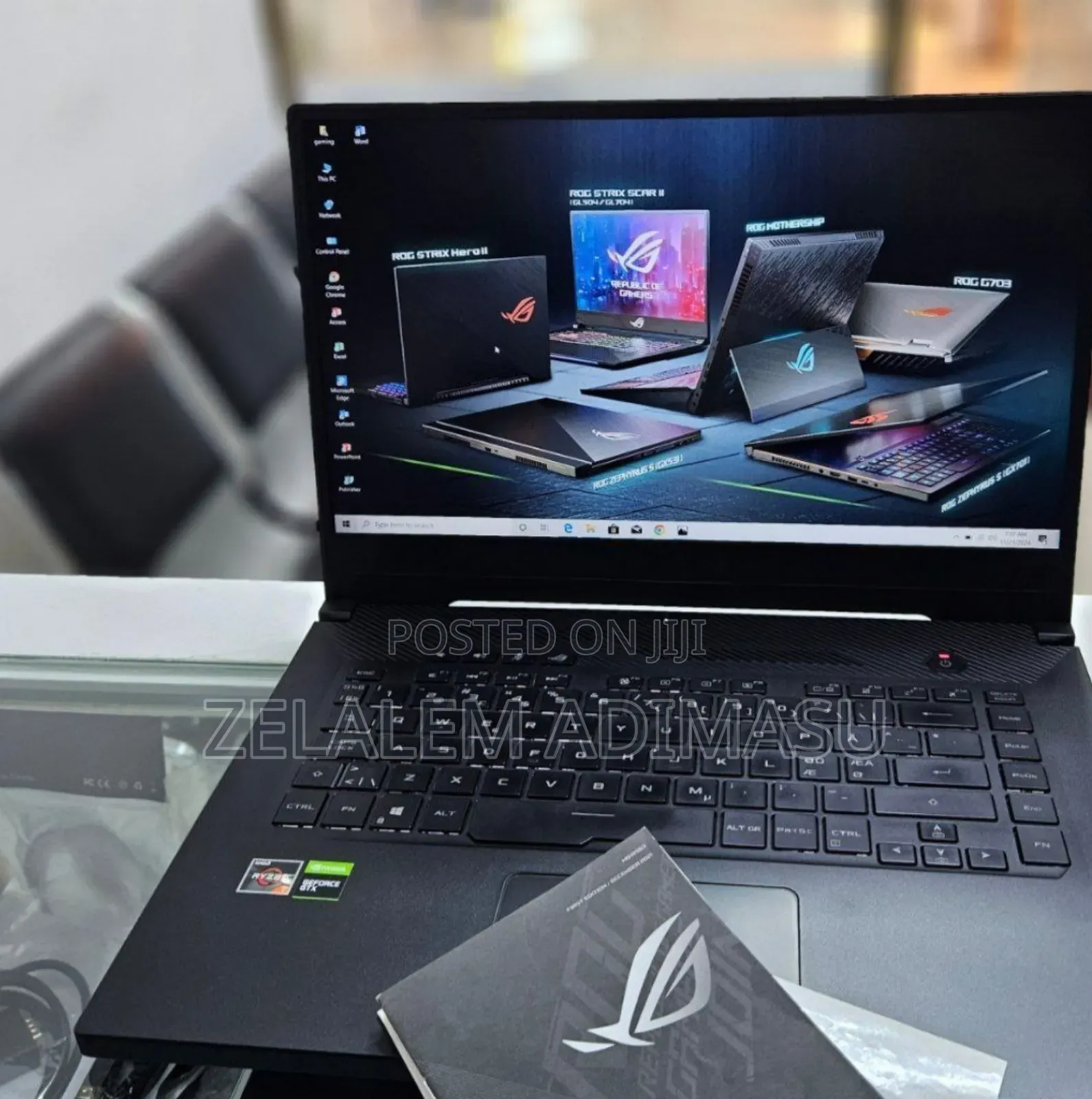 New Laptop Asus ROG Zephyrus G15 16GB AMD Ryzen 7 SSD 512GB