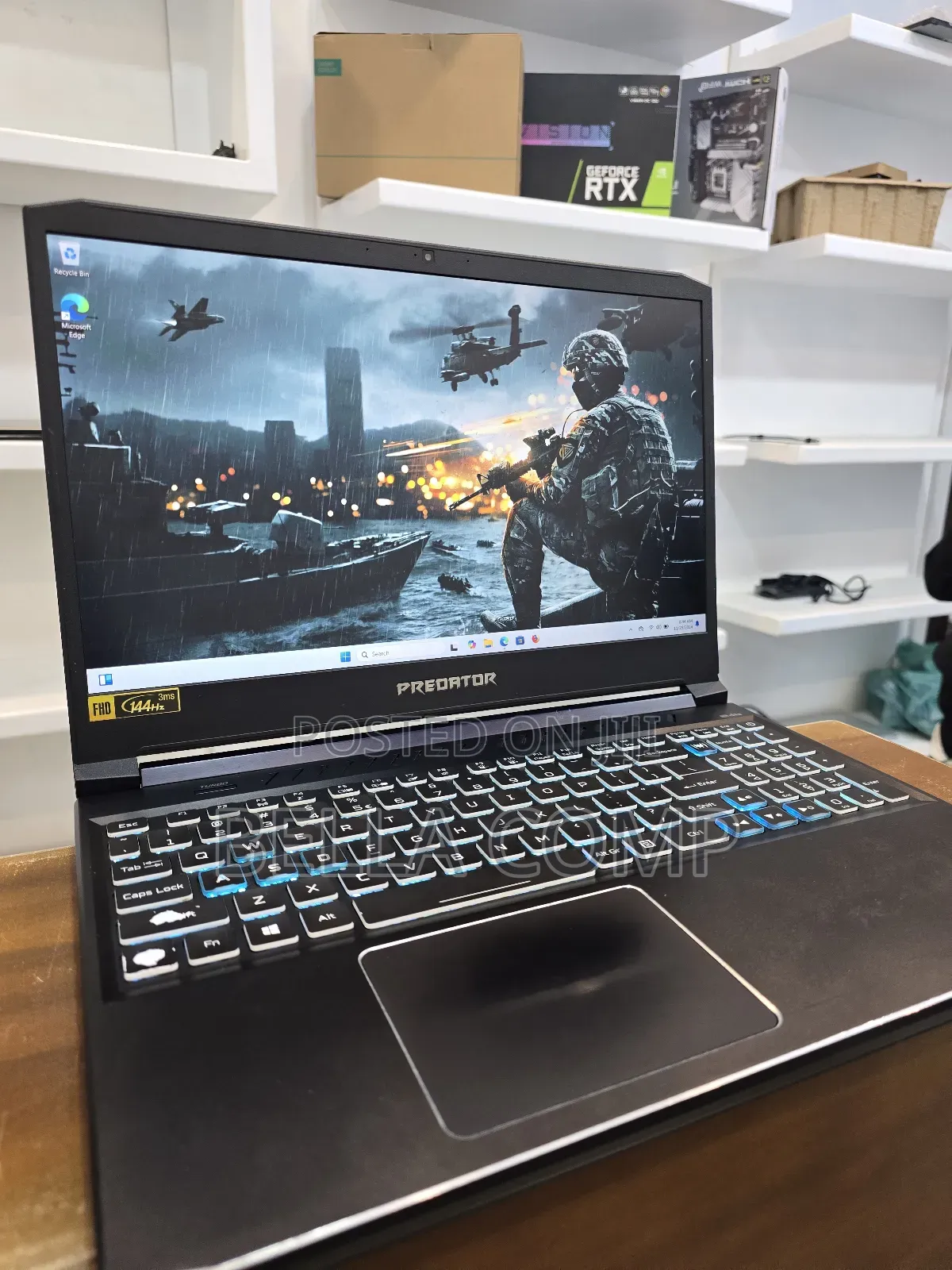 Laptop Acer Predator Helios 300 16GB Intel Core I7 SSD 512GB