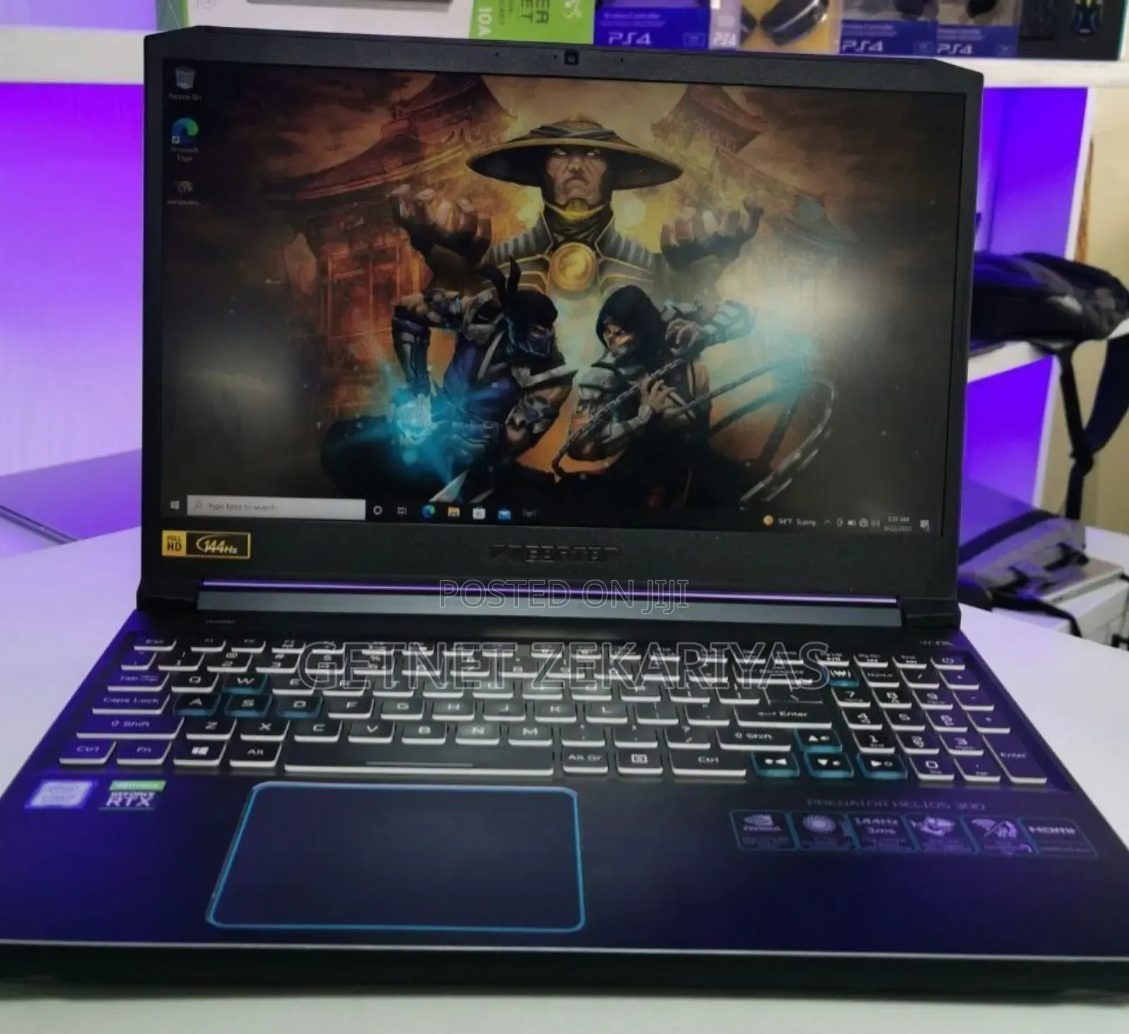 New Laptop Acer Predator Helios 300 16GB Intel Core I7 SSD 512GB