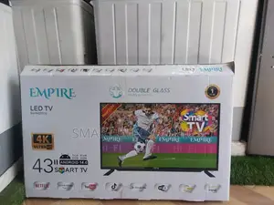 Photo - Empire 43 Inch Tv Double Glass Smart Uhd Tv