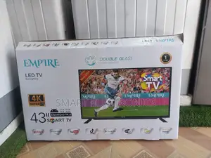 Empire 43 Inch Tv Double Glass Smart Uhd Tv