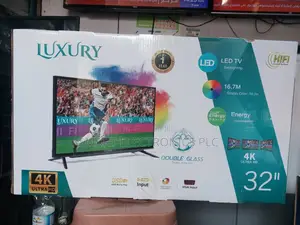 Luxury 32 Inch Tv Double Glass Uhd Tv