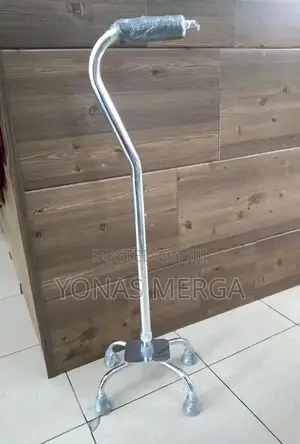 Photo - Walking Stick/Cane*Mckesson Steel Quad Canesan Easy-to-Use,