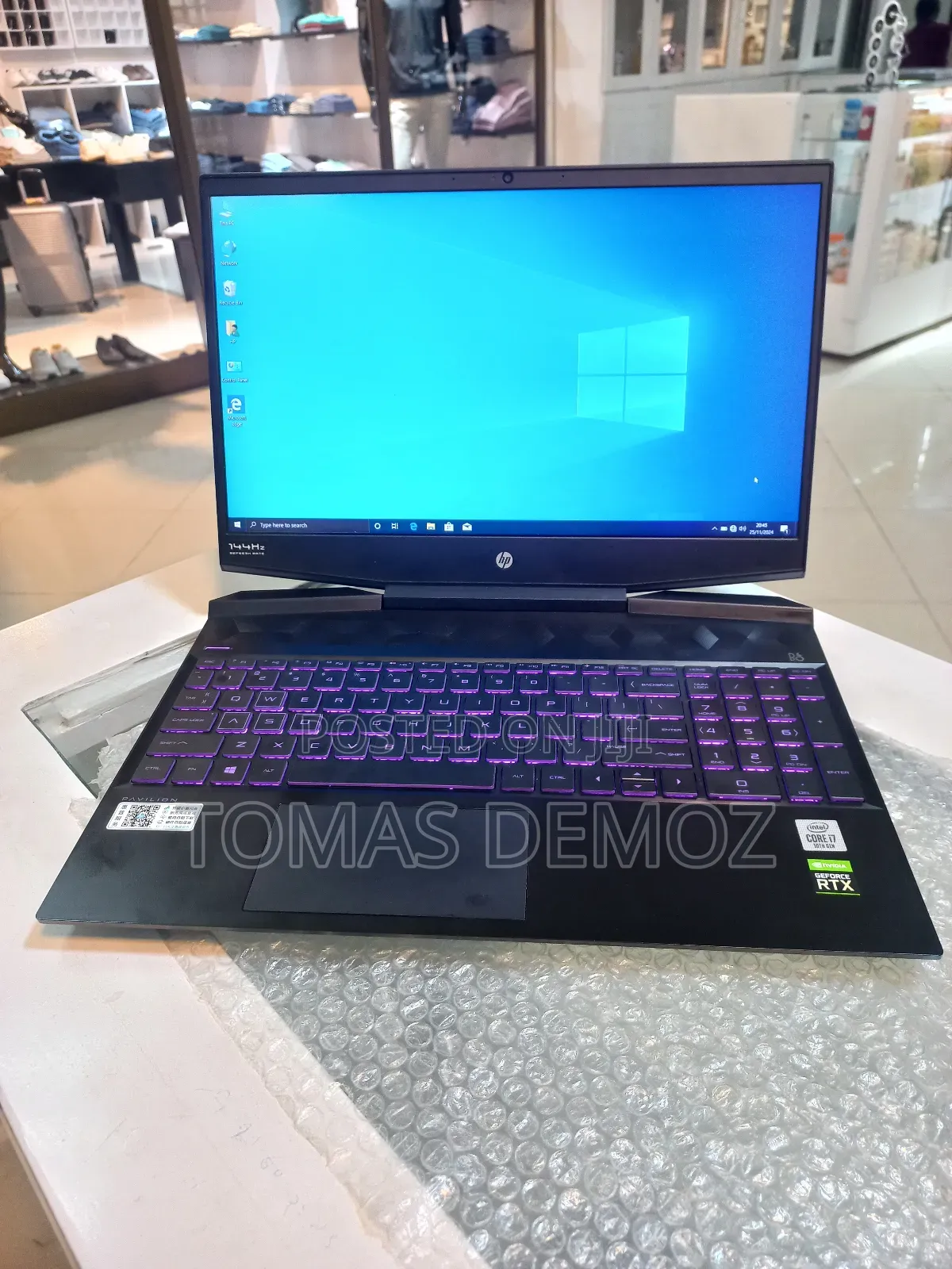 New Laptop HP Pavilion Power 15 16GB Intel Core I7 SSD 512GB