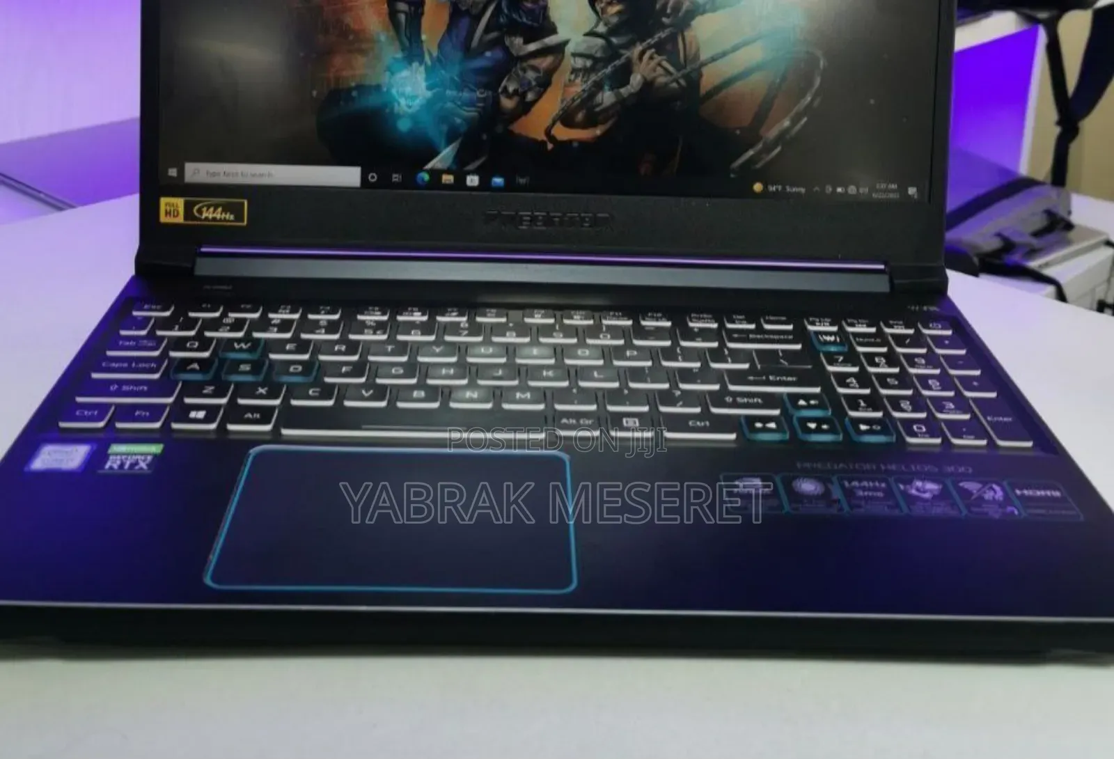 Laptop Acer Predator Helios 300 16GB Intel Core I7 SSD 512GB