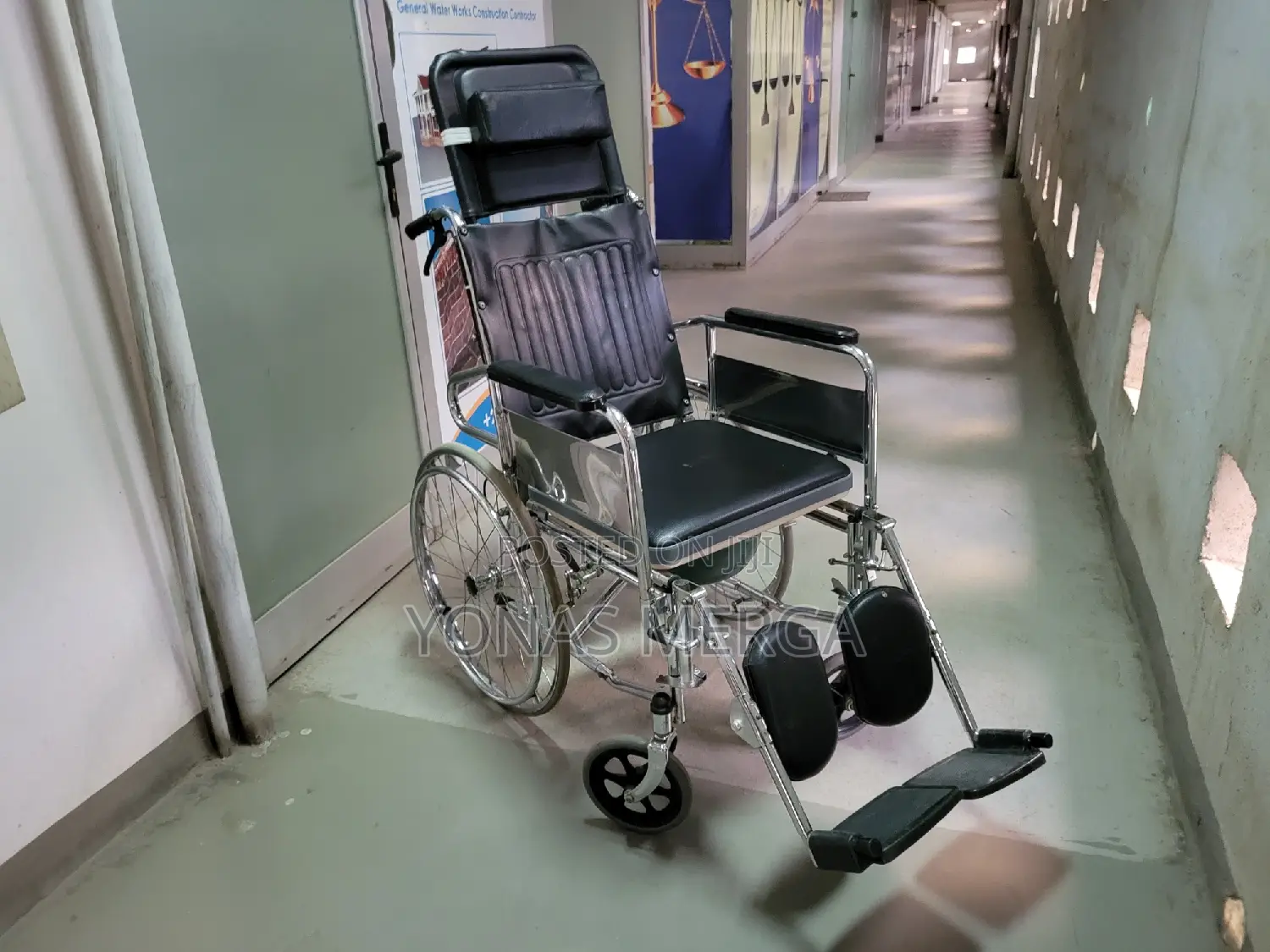 Slightly Used Toilet Wheelchair*I*Wheelchair#Ŵዊልቼርwheelchair