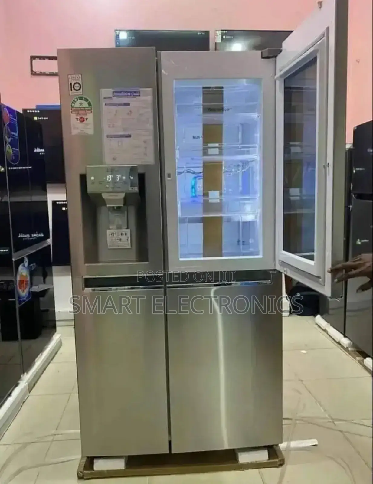 LG UV Knock 4 Door Refrigerator