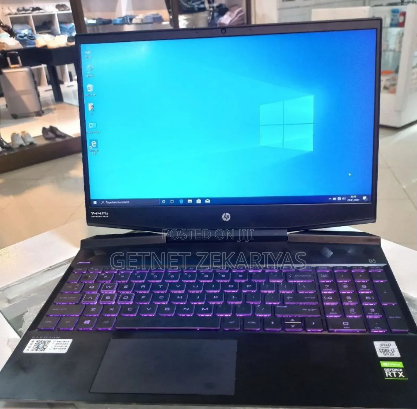 New Laptop HP Pavilion Power 15 16GB Intel Core I7 SSD 512GB