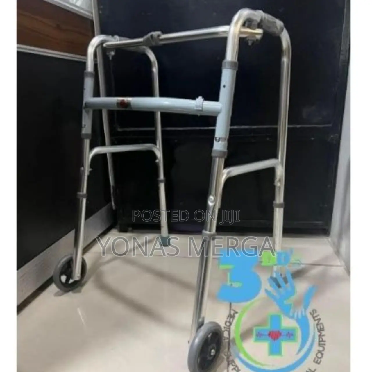 Walker/ወከር Brand: Better Products
Dual Button Folding Walker