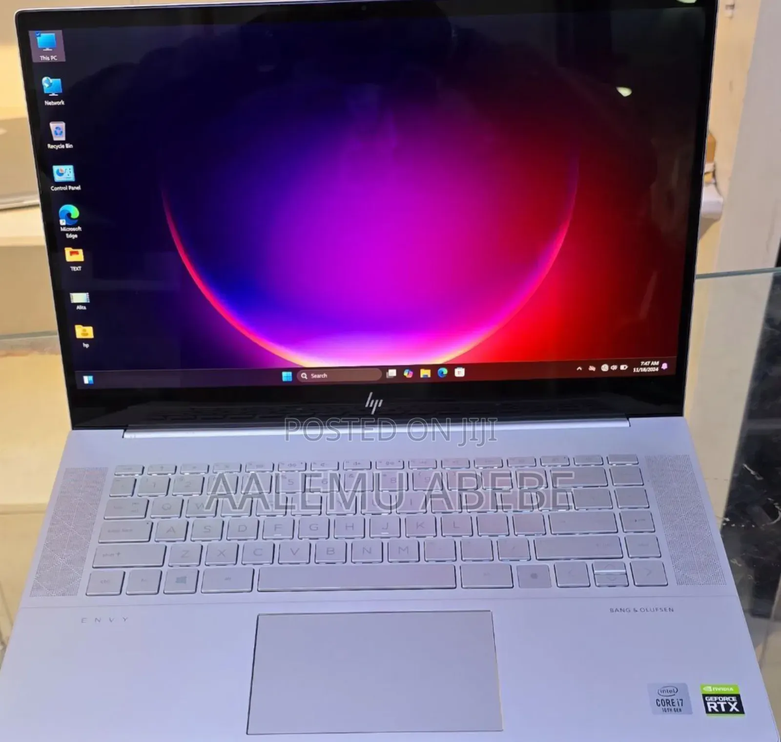 New Laptop HP Envy 15 16GB Intel Core I7 SSD 512GB