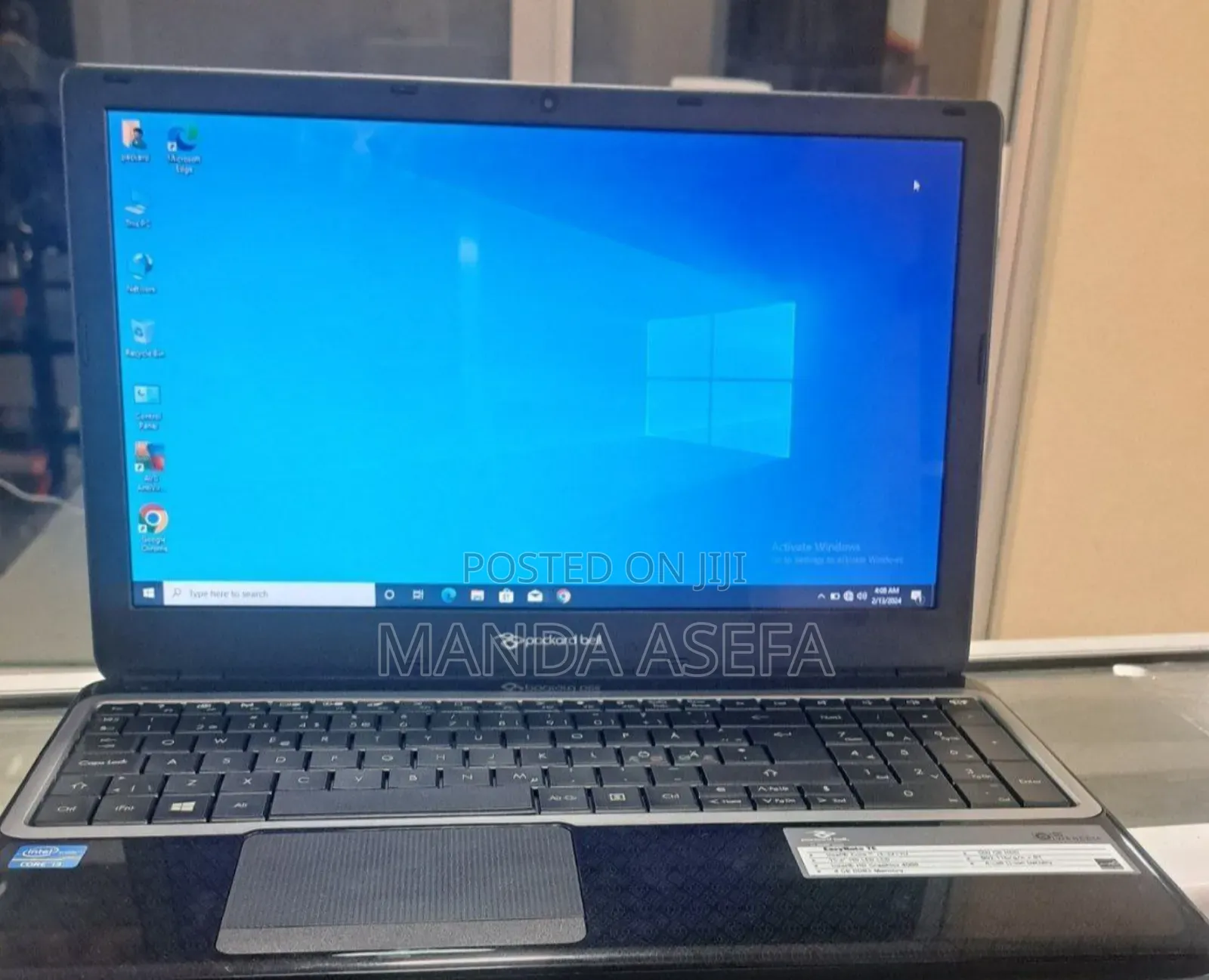 Laptop Packard Bell 4GB Intel Core I3 HDD 500GB