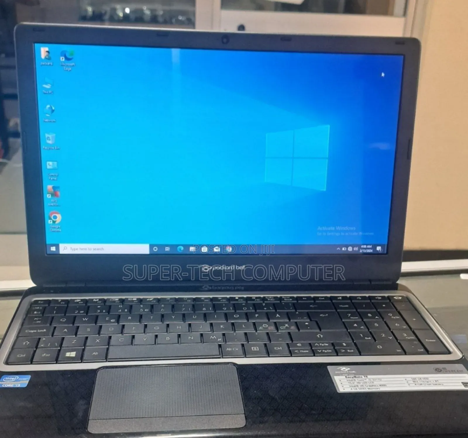 Laptop Packard Bell EasyNote GN45 4GB Intel Core I3 SSD 500GB