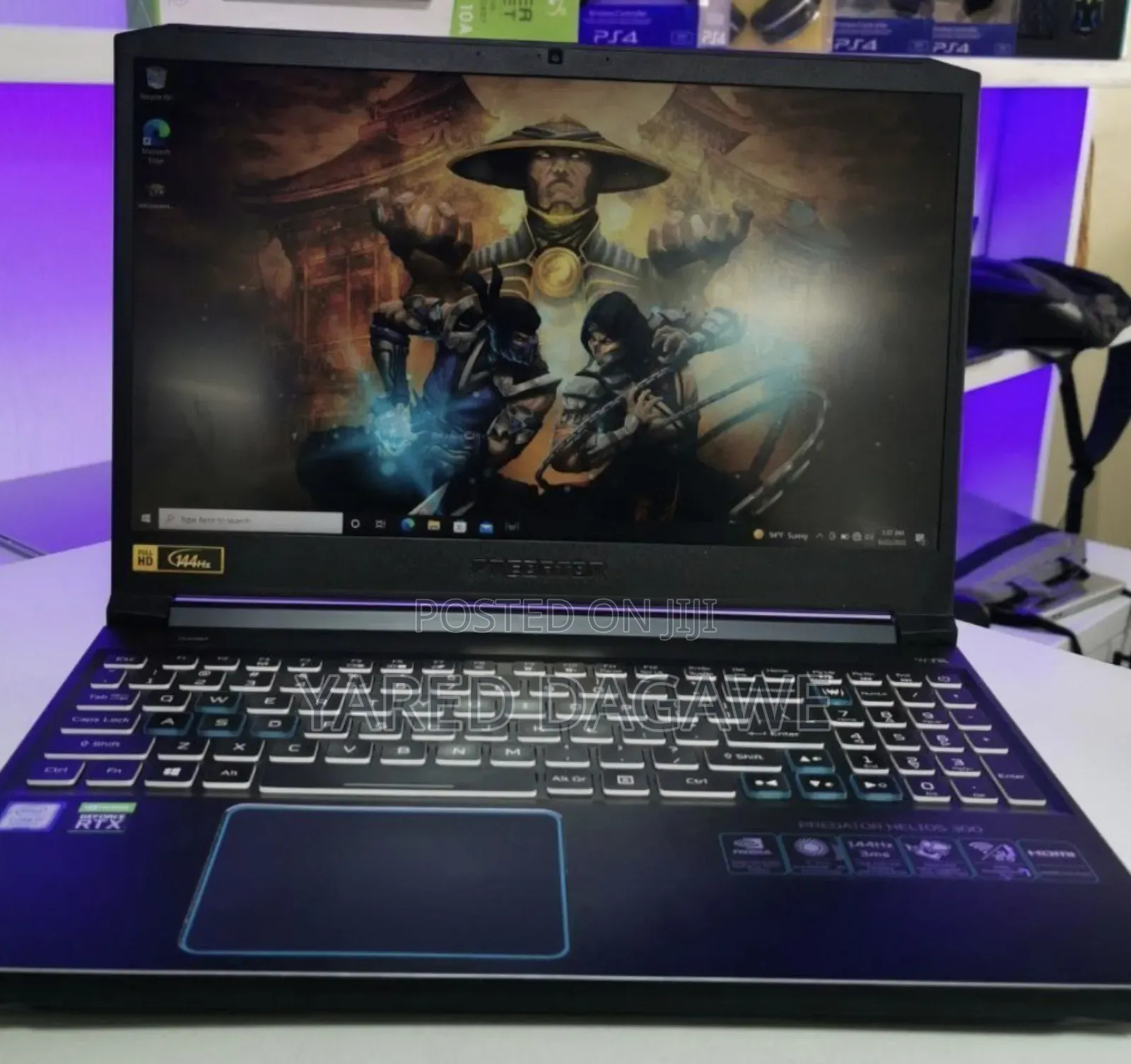 New Laptop Acer Predator Helios 300 16GB Intel Core I7 SSD 512GB