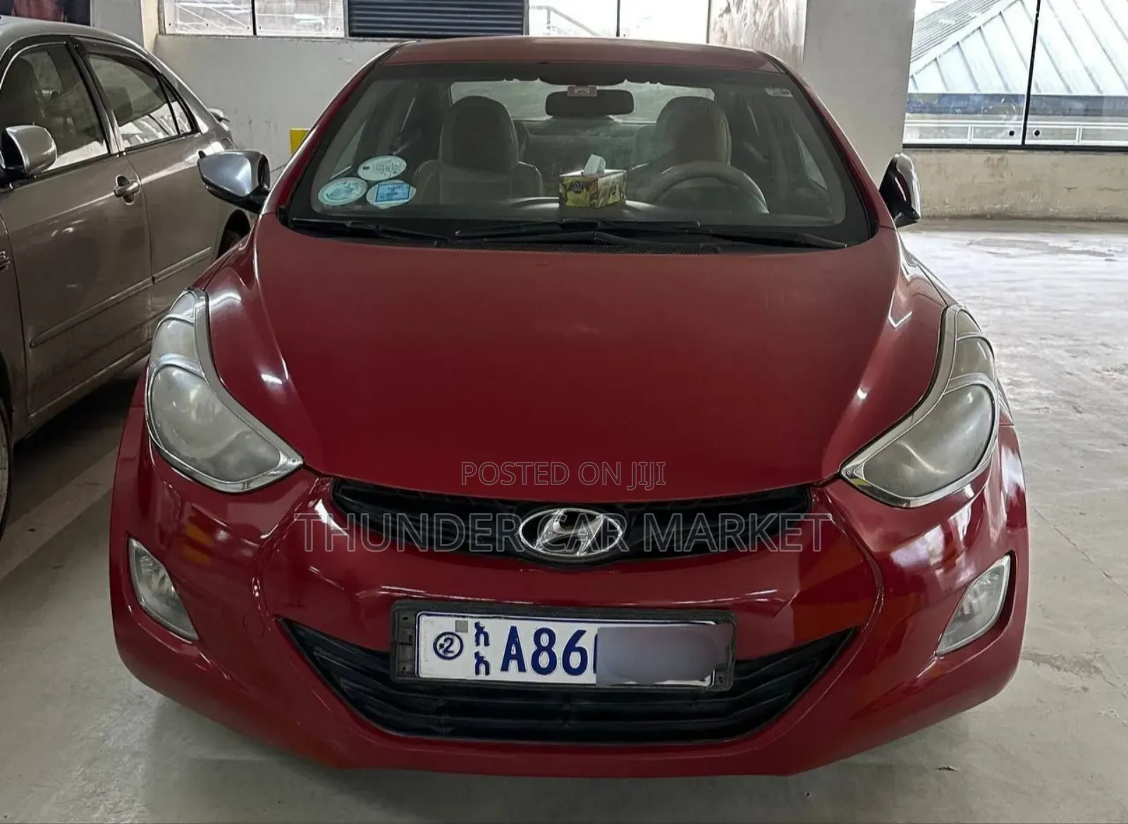 Hyundai Elantra 2013 Red