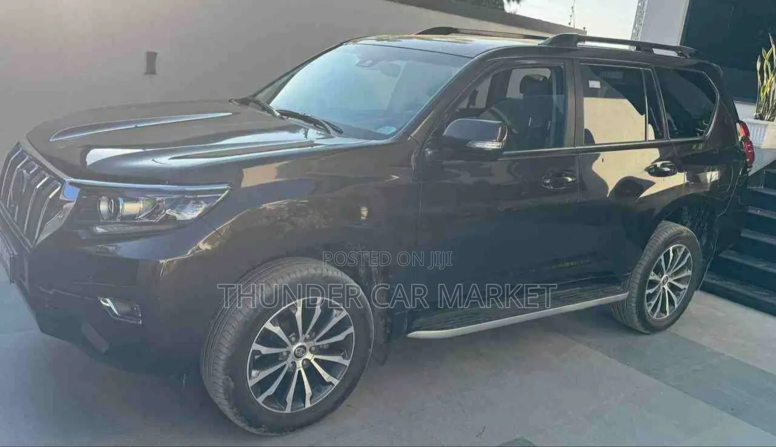 Toyota Land Cruiser Prado 2018 Burgundy