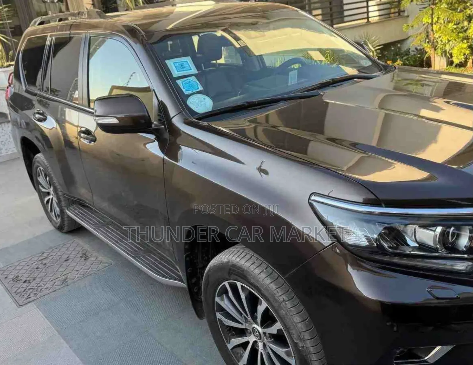 Toyota Land Cruiser Prado 2018 Burgundy