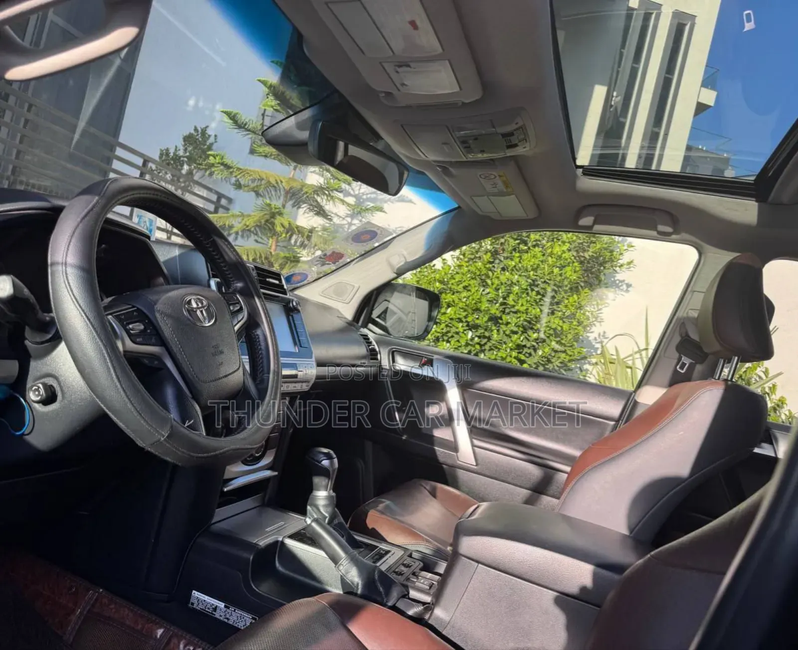 Toyota Land Cruiser Prado 2018 Burgundy