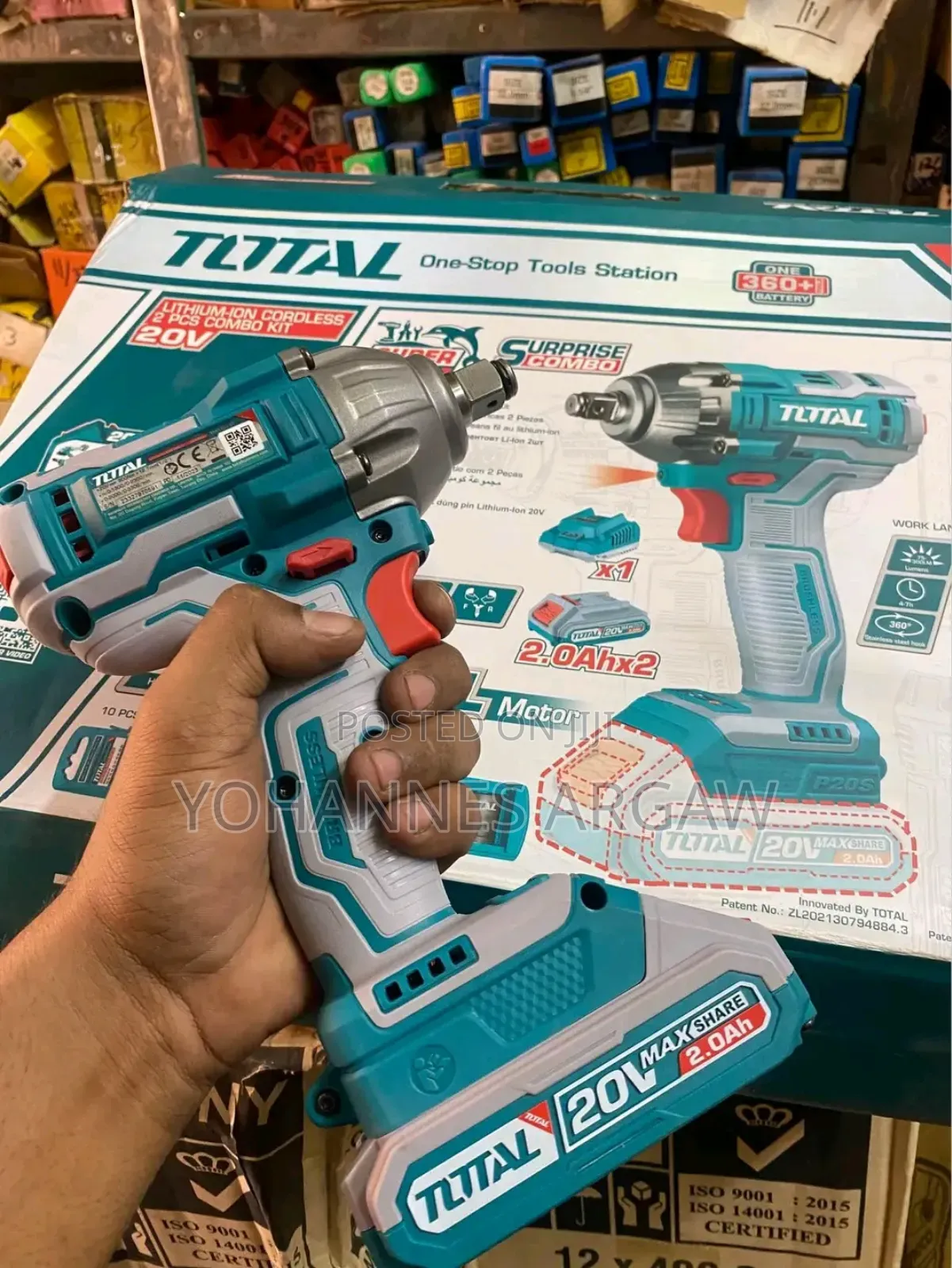 Total Inpact Wernch 20 v 2 Battry