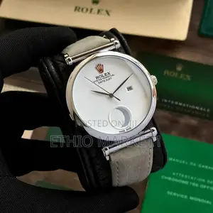Rolex Leather Belt Watches