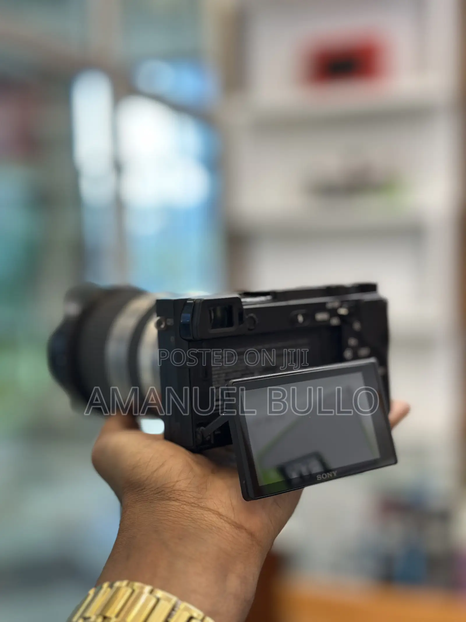 Sony A6300 Camera With 18-200mm Lens