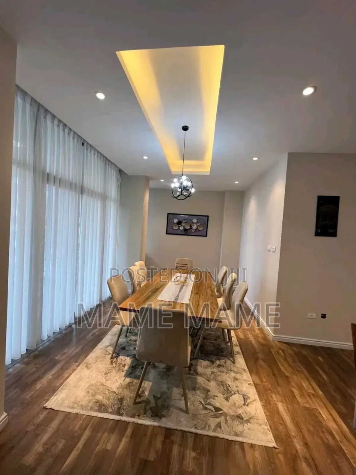 Furnished 3bdrm Apartment in Addis Abeba, Bole for rent