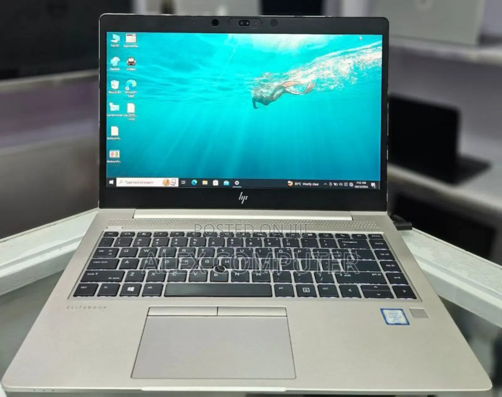 New Laptop HP EliteBook 840 G5 16GB Intel Core I7 SSD 512GB