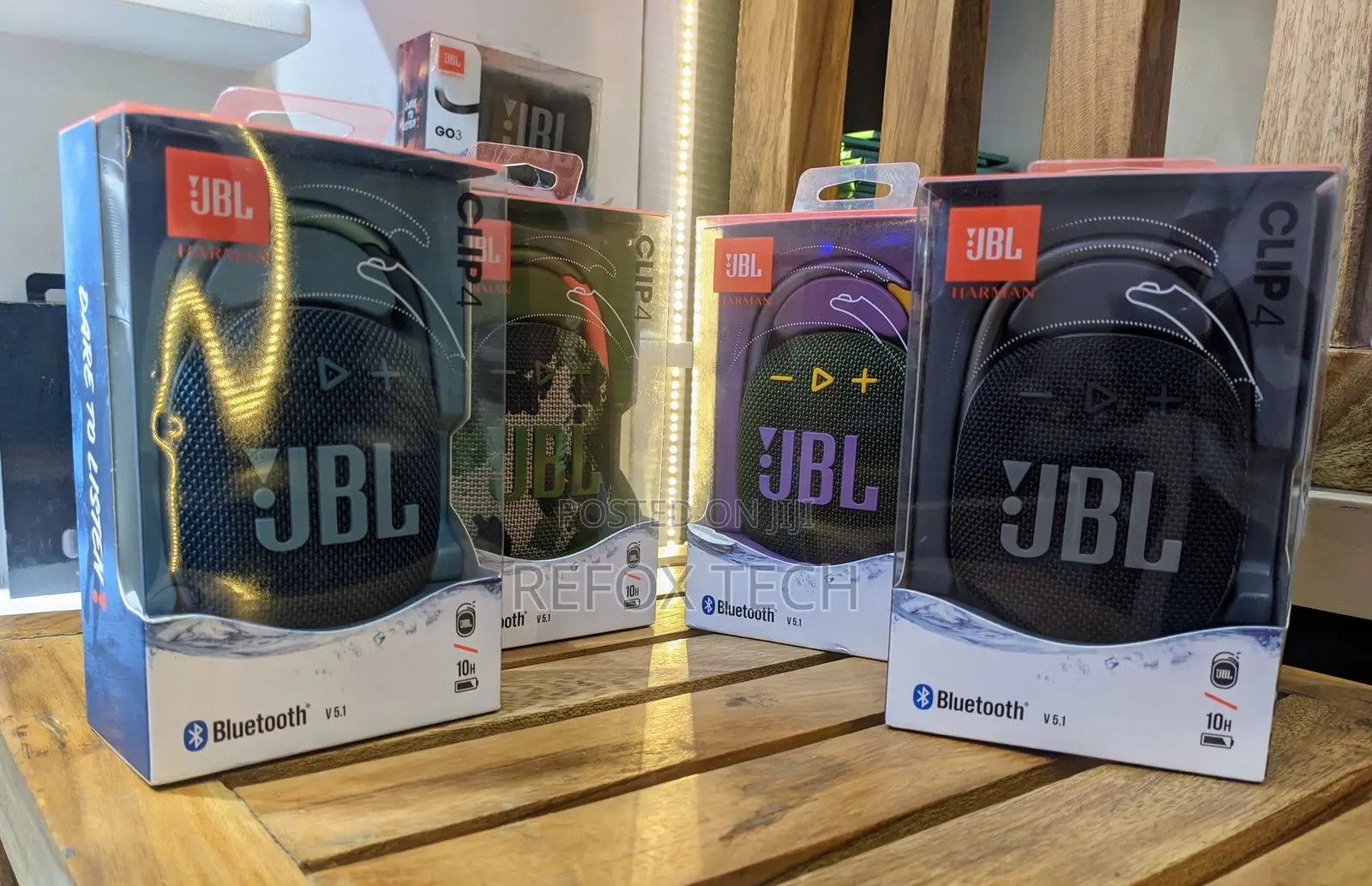 JBL Clip4 Bluetooth Speaker