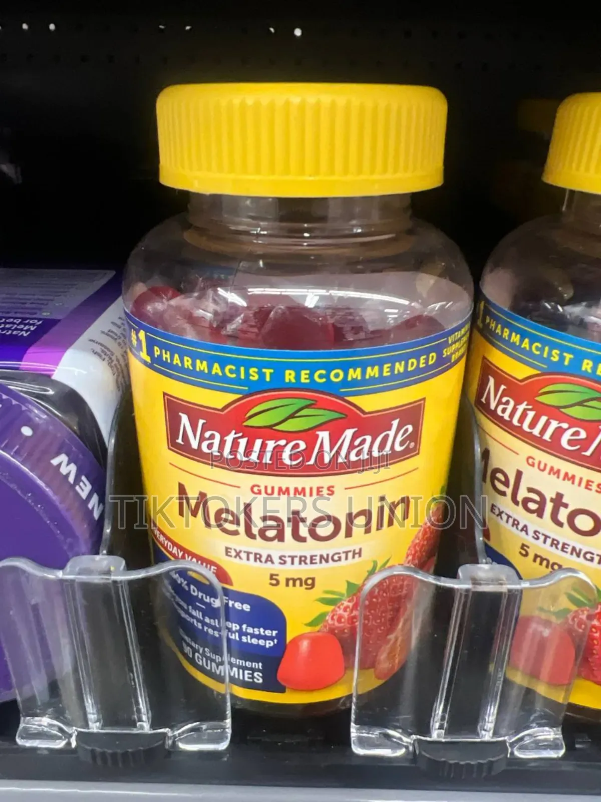 Nature Made Melatonin 5 Mg Extra Strength Gummies