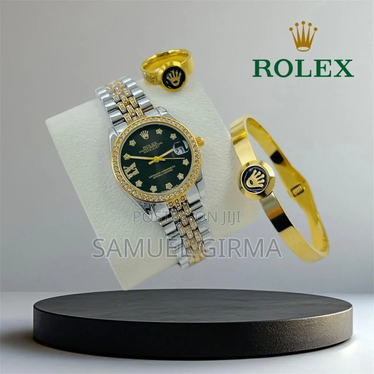  Ladies' Watch Set With Matching Bracelet Ring