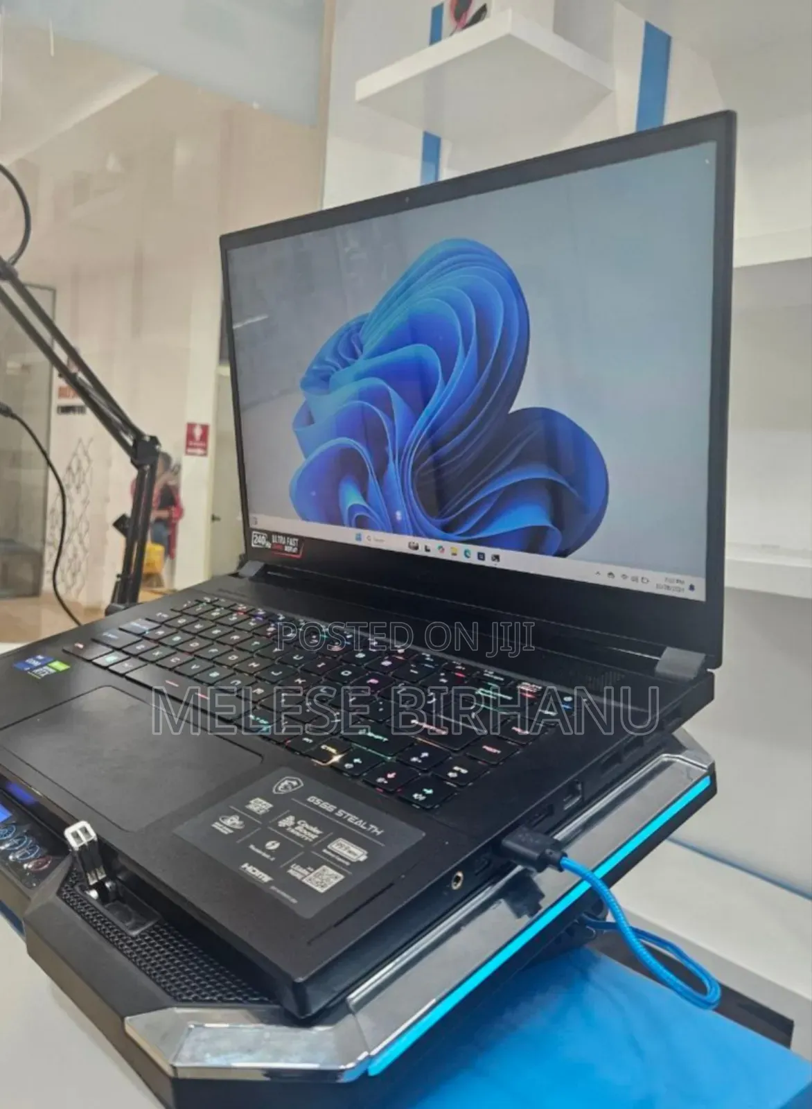 New Laptop MSI GS66 Stealth 10UG 16GB Intel Core I7 SSD 1T