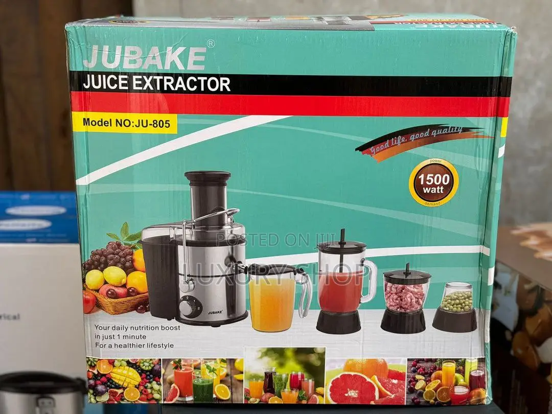 Jubake 5 in 1 Juicer Blender
 "5 በ 1 ጭማቂ መስሪያና መፍጫ