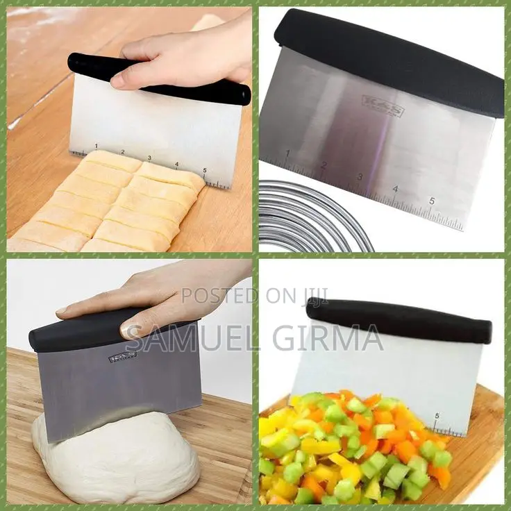 Stainless Steel Pastry Bench Scraper Chopper