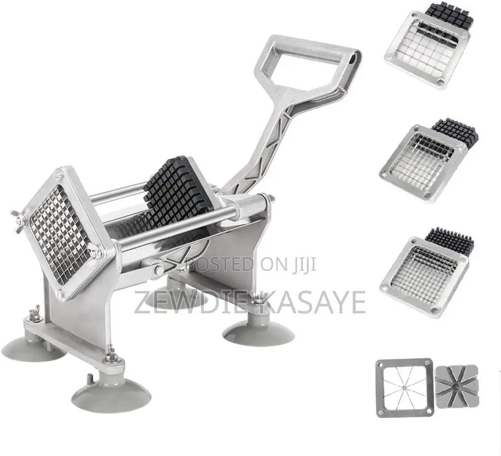 Commercial French Fry Cutter ለስራ የሚሆን የቺፕስ ቅርጽ ማውጫ