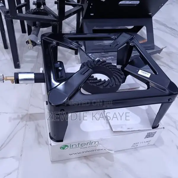 Italian Single-Burner Gas Stove- የጣሊያን የጋዝ ምድጃ40 X 40+ 18 Cm