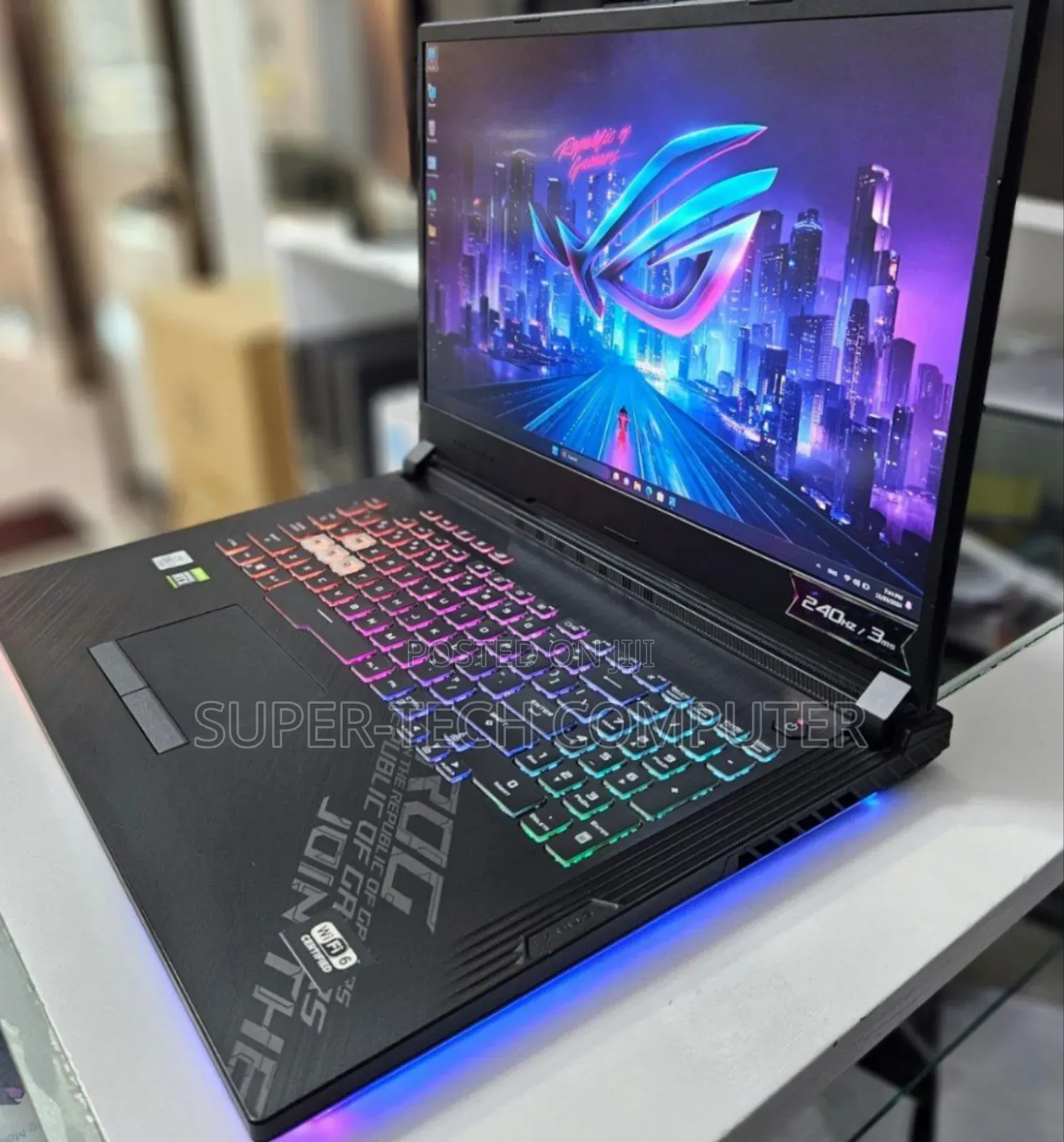 New Laptop Asus ROG Strix G15 16GB Intel Core I7 SSD 1T