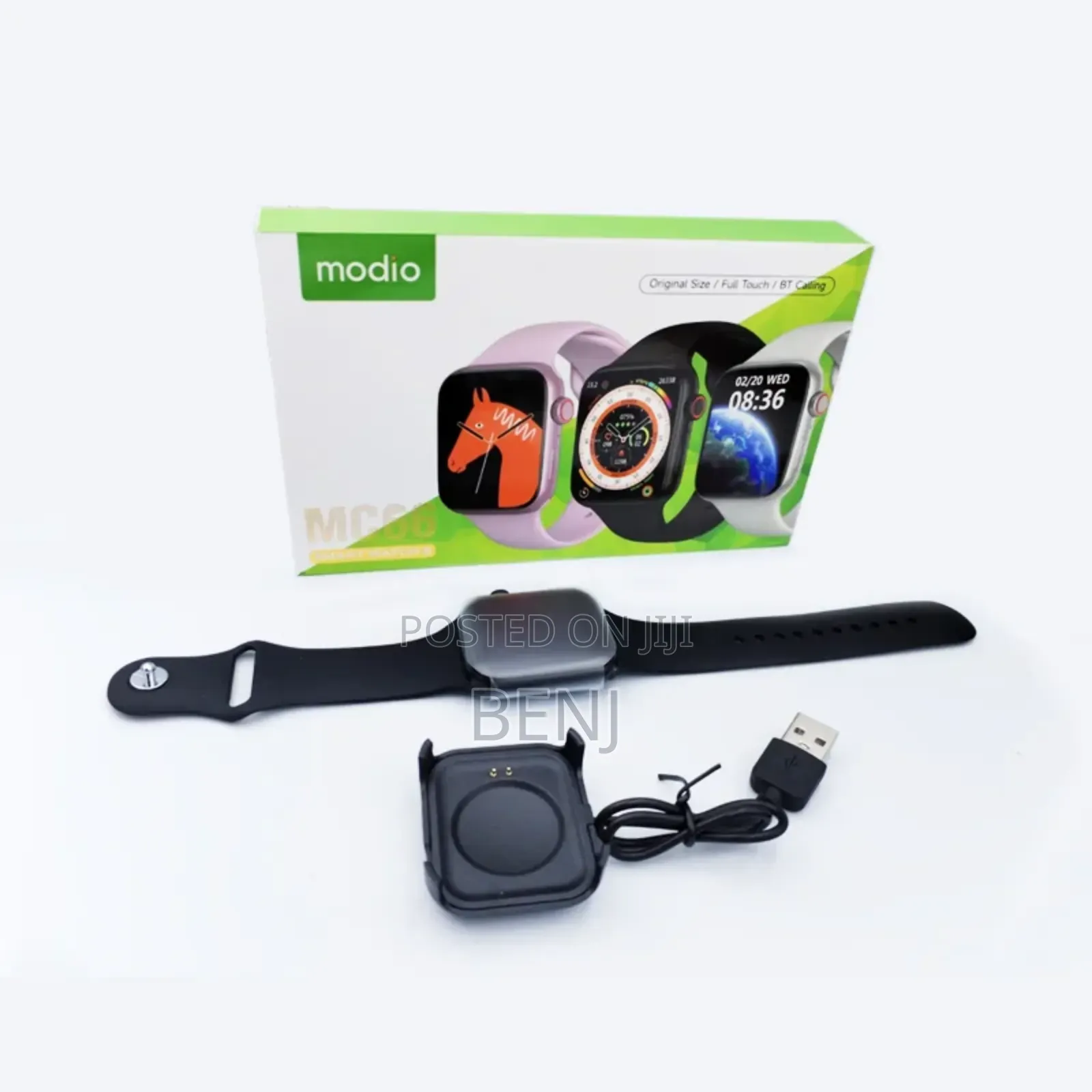 Modio 7 Mc66 Smart Watch Bluetooth Calling Wireless Charger