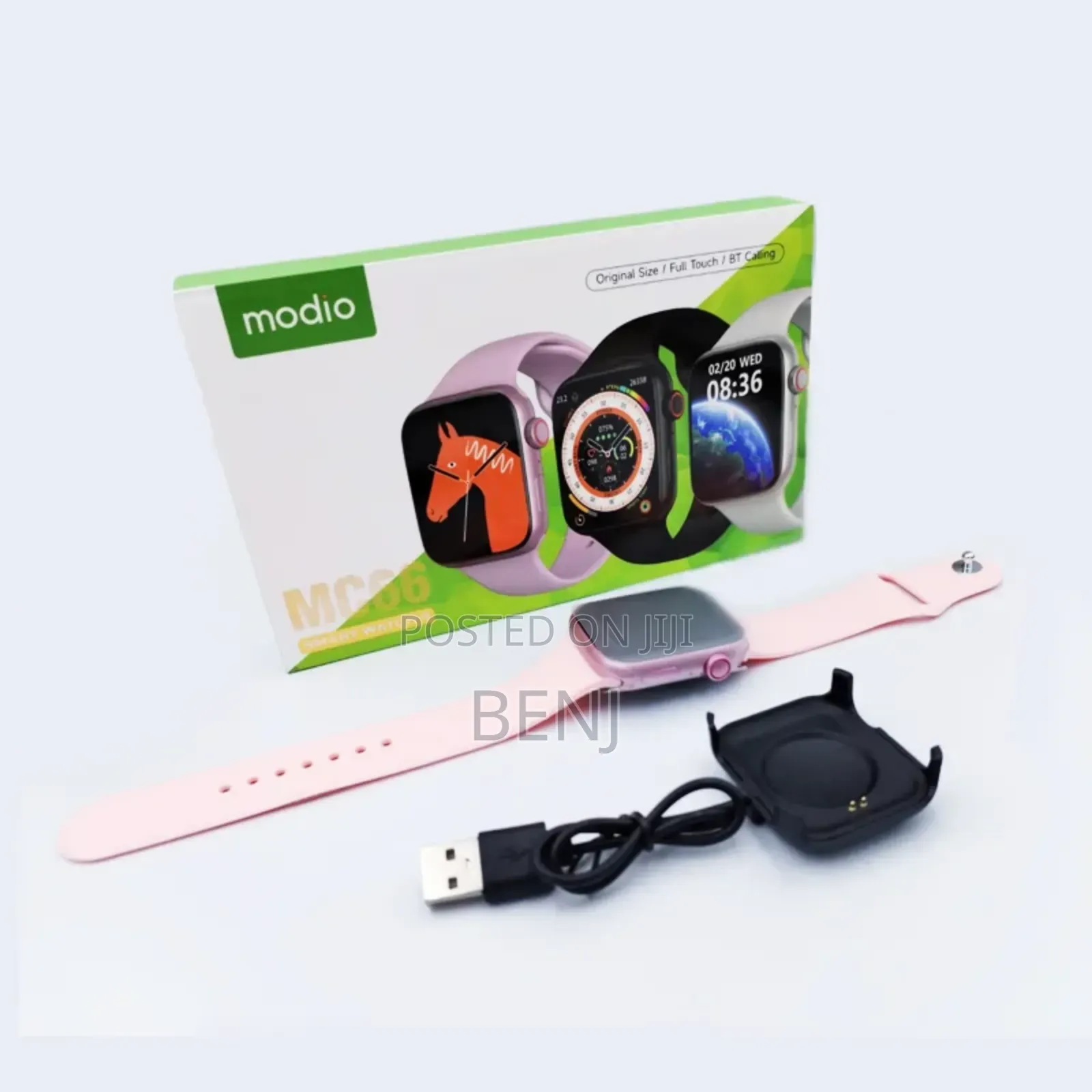 Modio 7 Mc66 Smart Watch Bluetooth Calling Wireless Charger