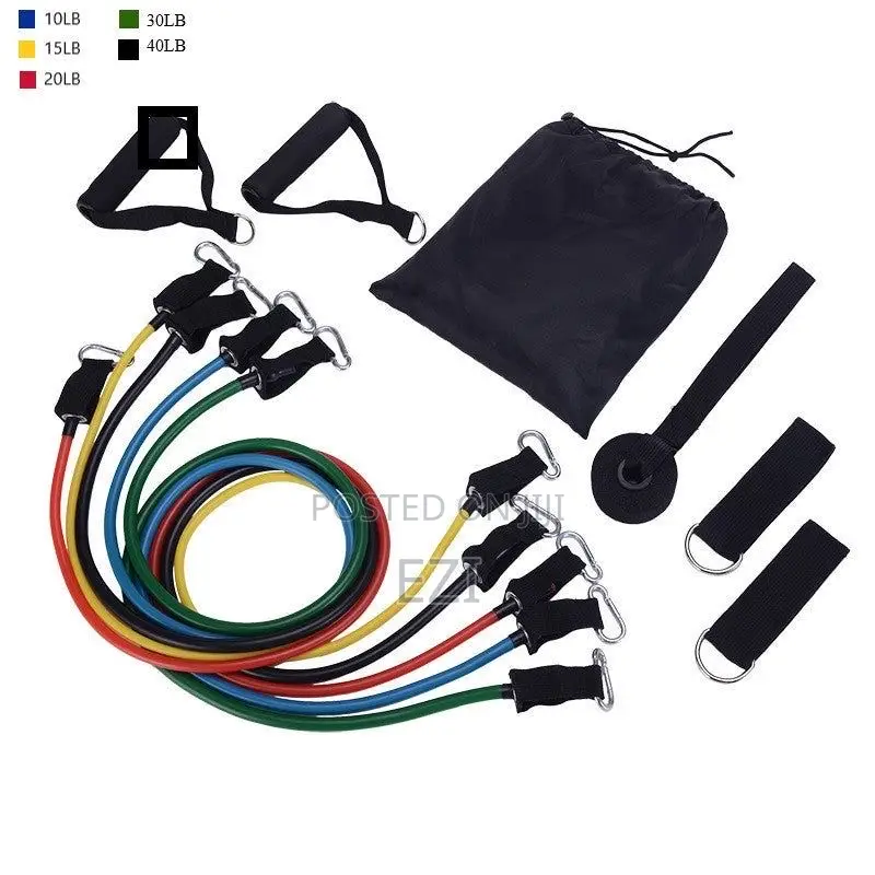 Workout Resistance Power Band 5pcs