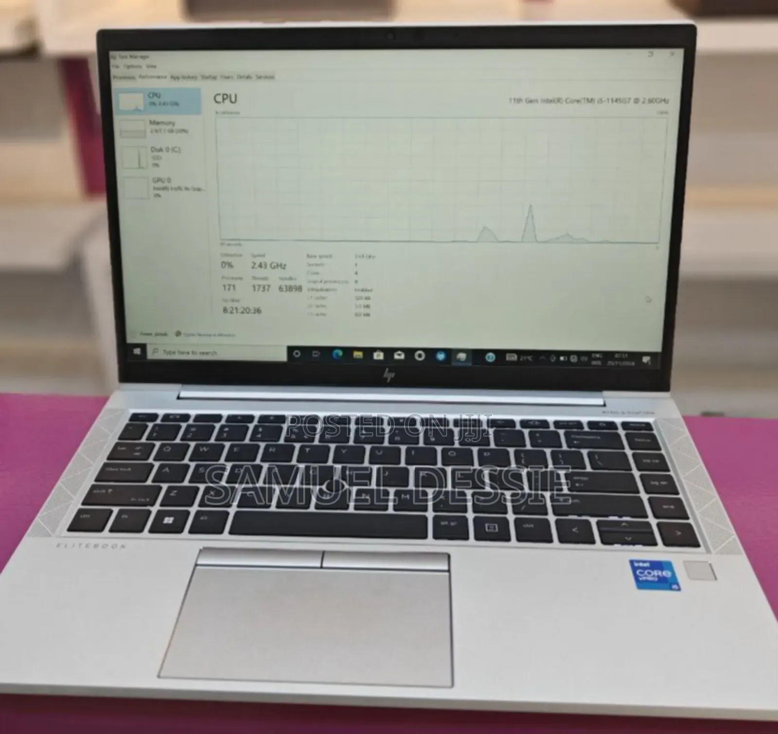 New Laptop HP EliteBook 840 G8 16GB Intel Core I5 SSD 512GB