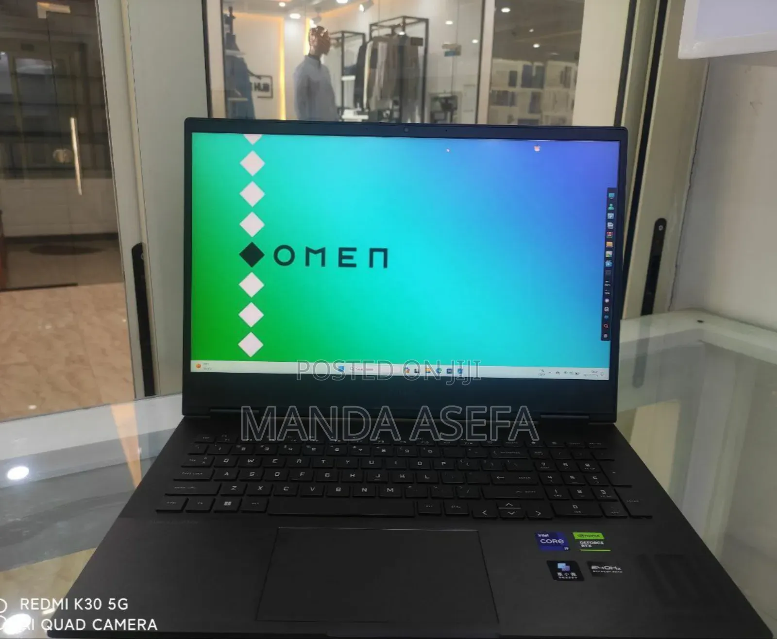 New Laptop HP Omen 16 16GB Intel Core I9 SSD 1T