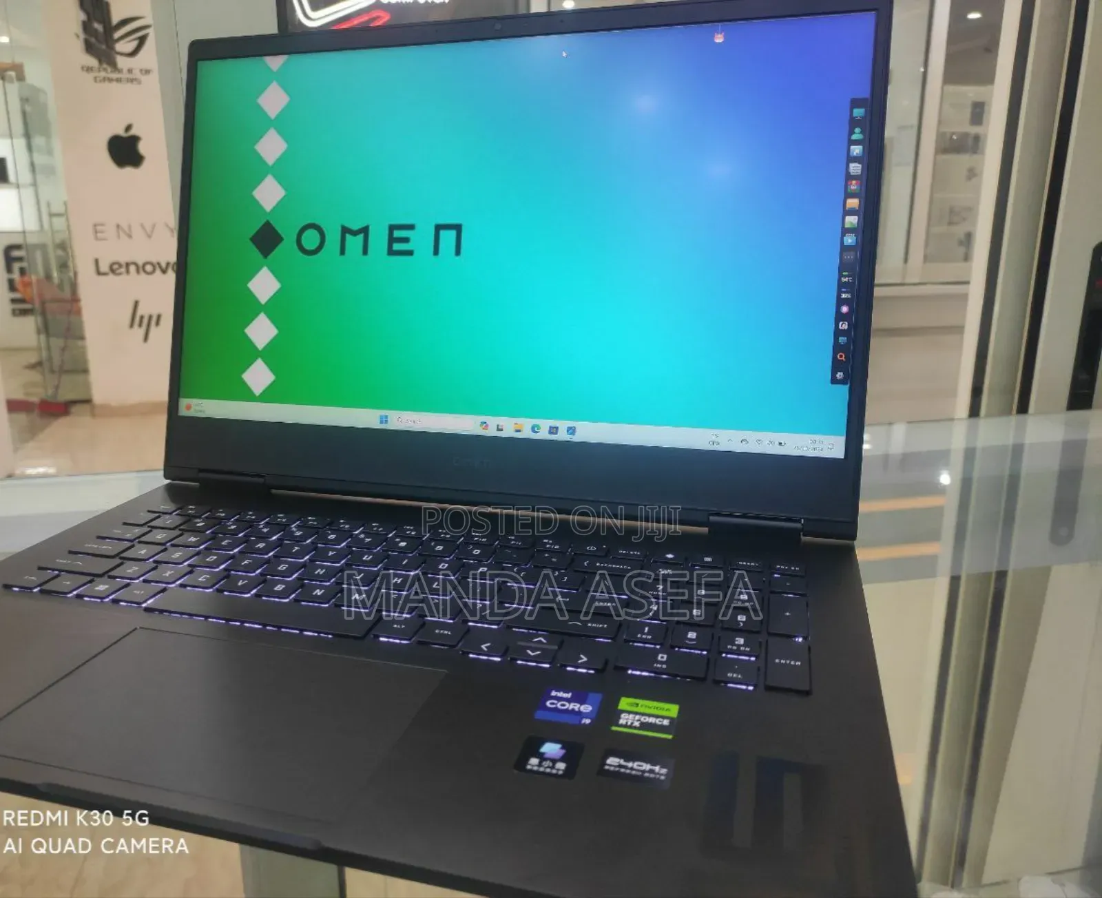 New Laptop HP Omen 16 16GB Intel Core I9 SSD 1T