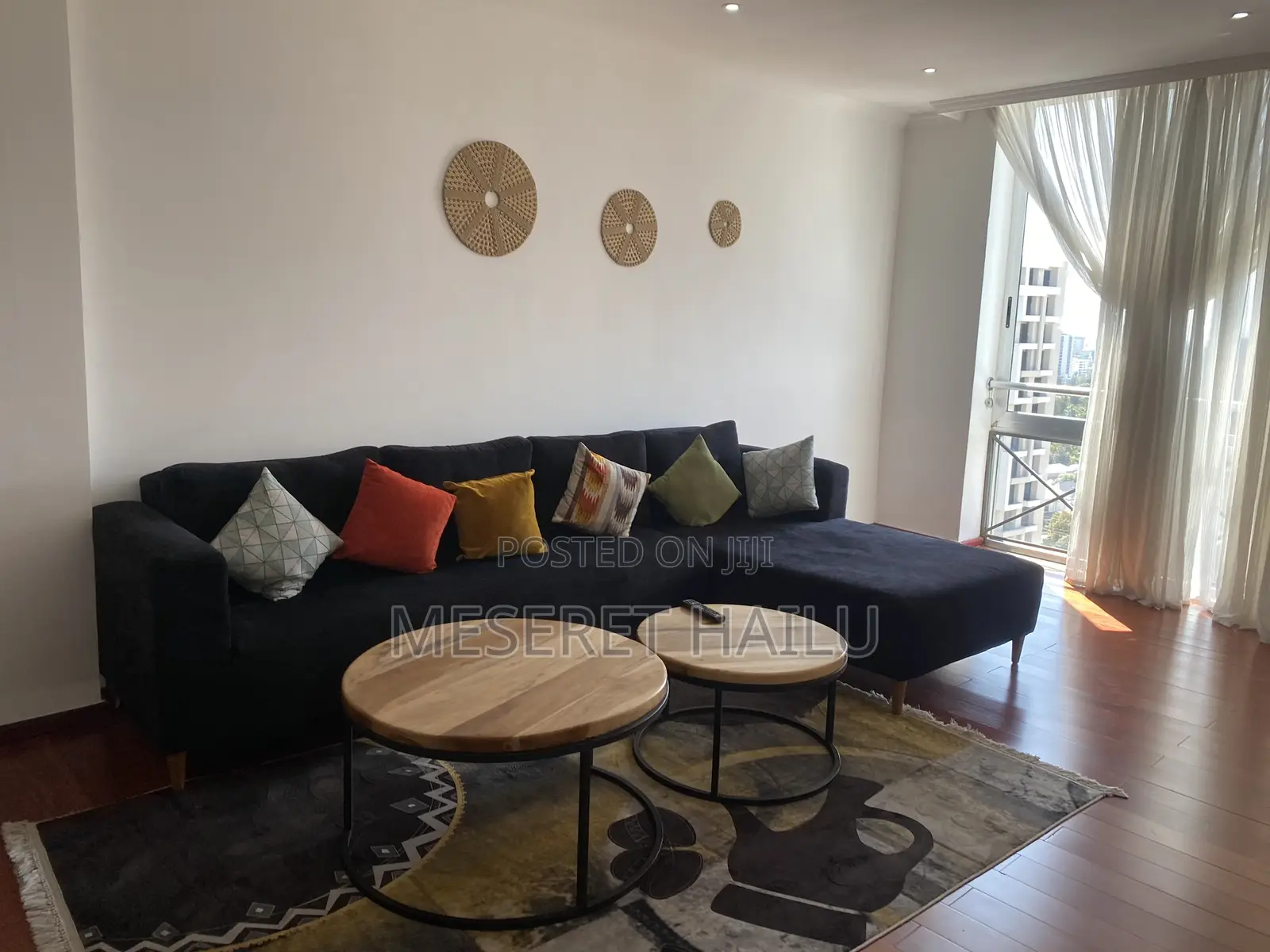 Furnished 3bdrm Apartment in Bole Atelase for rent