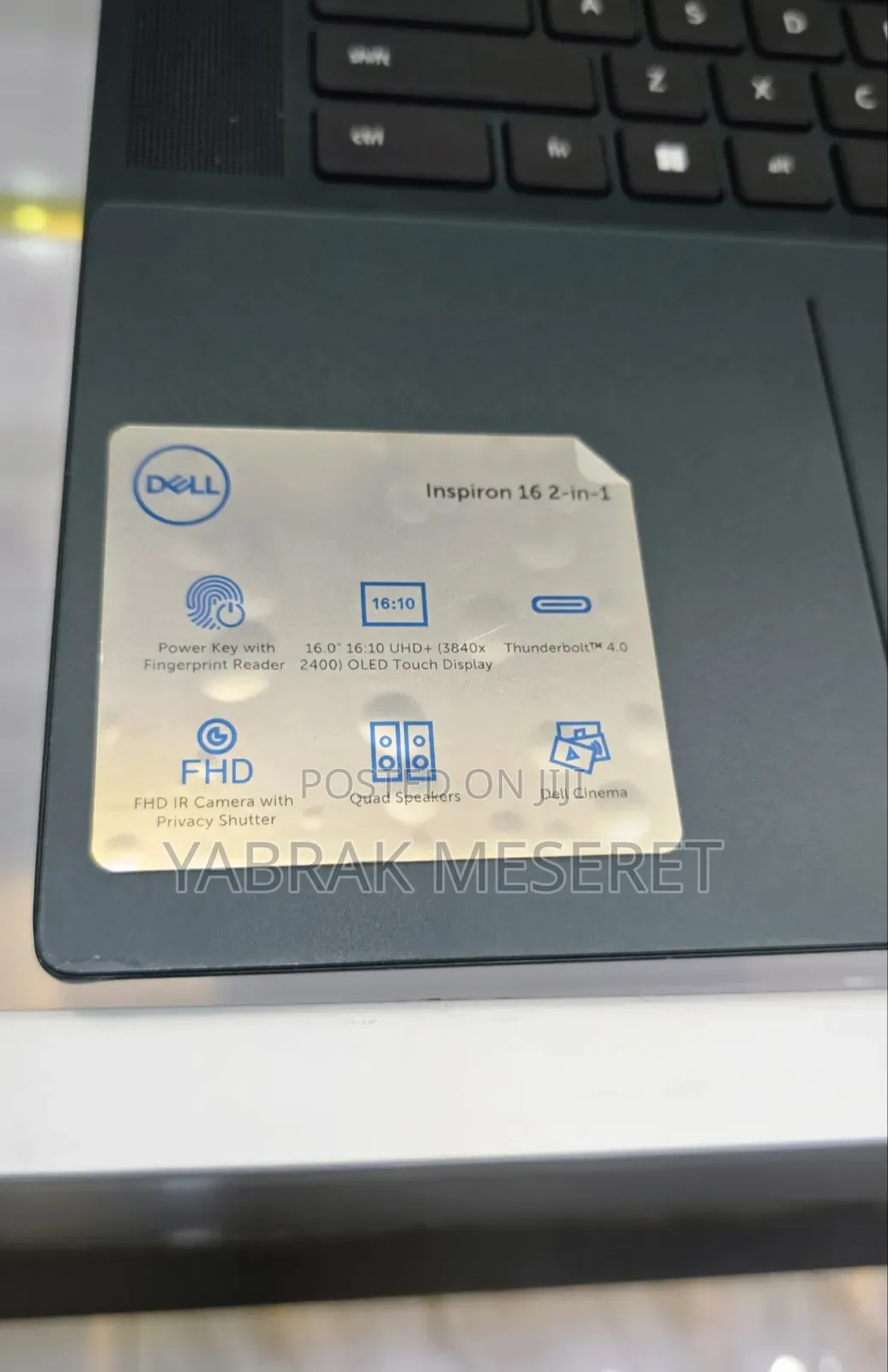 New Laptop Dell 16GB Intel Core I7 SSD 512GB