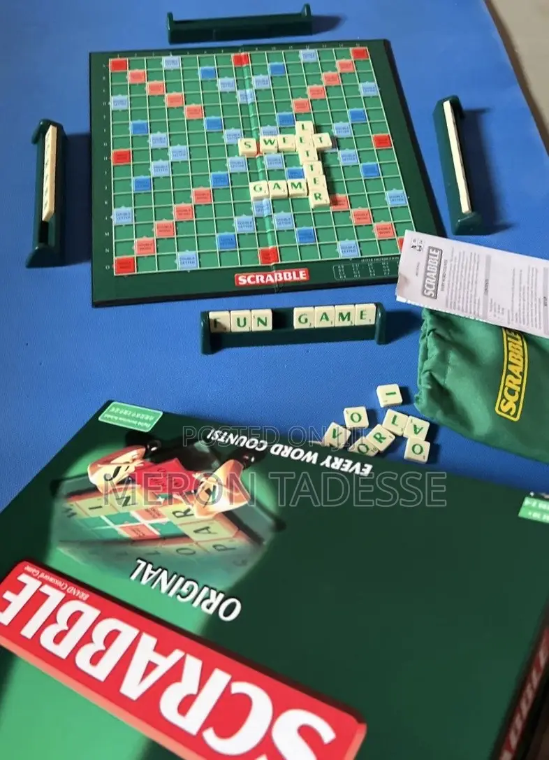 ከቤተሰብ ጋር ምን እንጫወት Scrabble Game Develop English Vocabulary