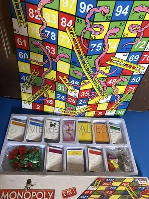 Photo - Monopoly + Snakes Ladders Game ሞኖፓሊ ጨዋታ