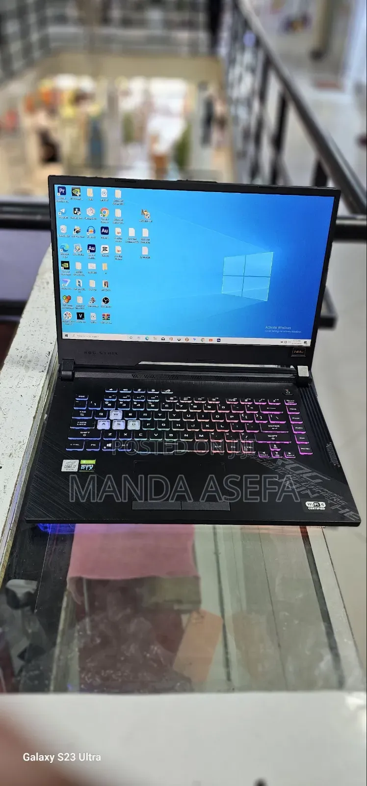 New Laptop Asus ROG Strix G15 16GB Intel Core I7 SSD 1T